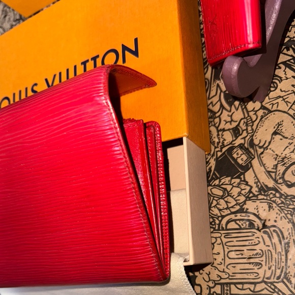 LOUIS VUITTON EPI SARAH & KEY HOLDER SET FULL INCLUSION - Picture 9 of 14